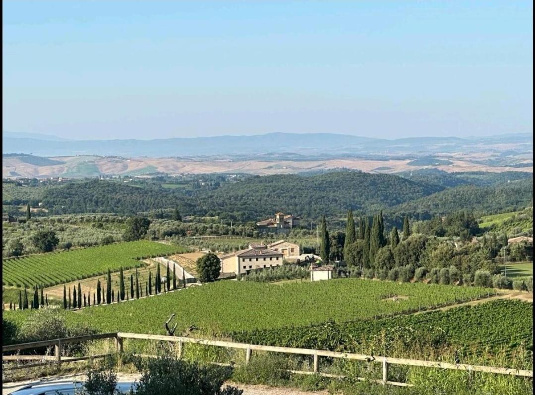 House With A View In Tuscany San Gusme Bagian luar foto