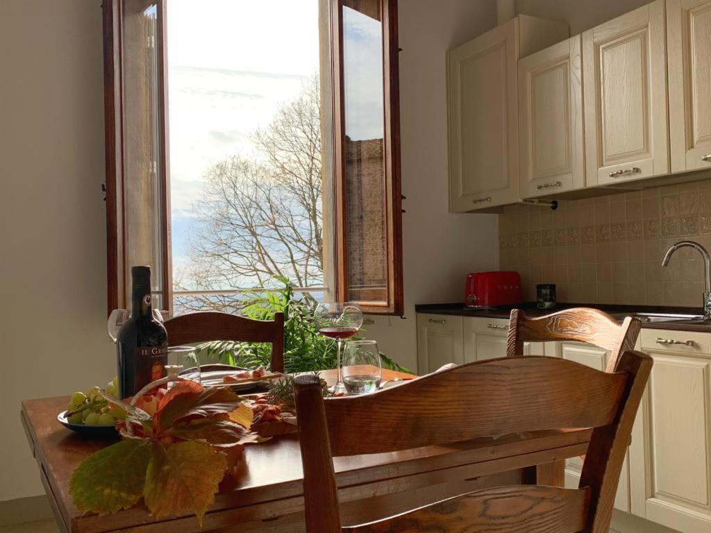 House With A View In Tuscany San Gusme Bagian luar foto