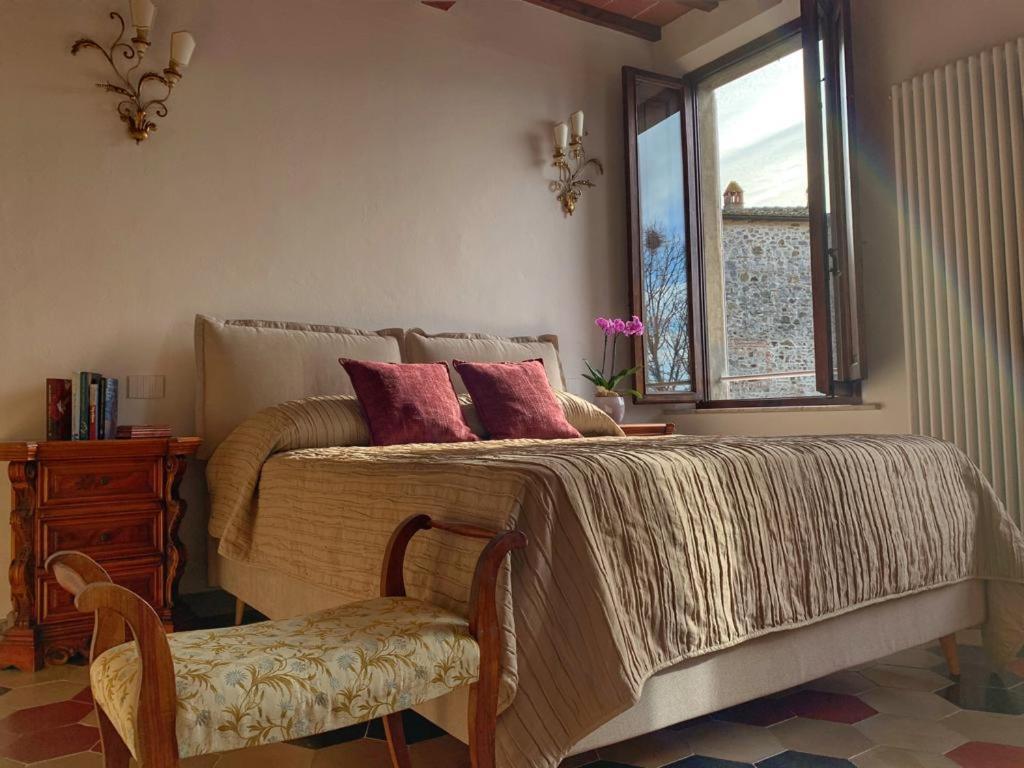 House With A View In Tuscany San Gusme Bagian luar foto