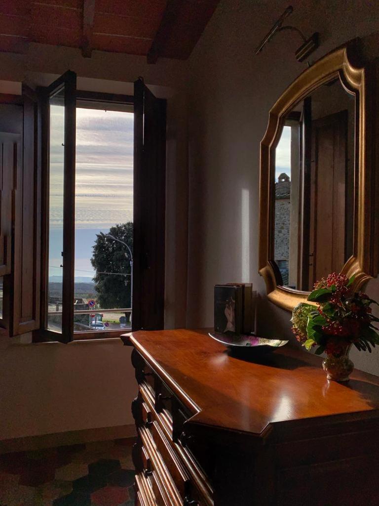House With A View In Tuscany San Gusme Bagian luar foto